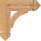Ekena Millwork Thorton Arts & Crafts Smooth Bracket, Western Red Cedar, 3 1/2"W x 14"D x 14"H BKT04X14X14THR03SWR - alternate 3